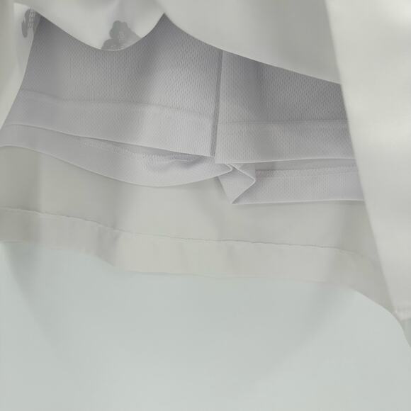 Cracked Wheat Skort Womens 14 White Navy Blue Floral Pull On Activewear - Picture 2 of 10